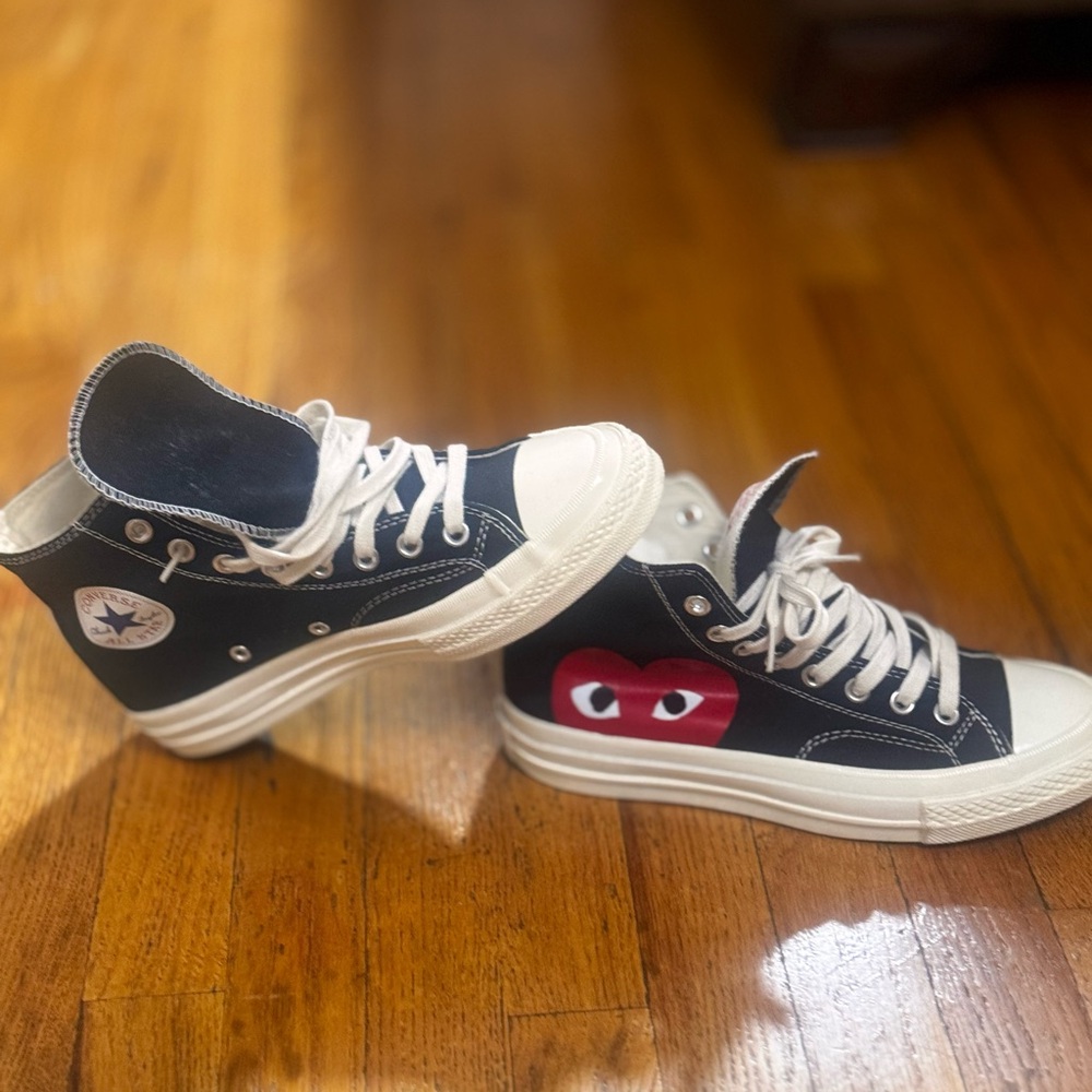 Converse x PLAY Comme des Garçons Chuck Taylor Size 7M